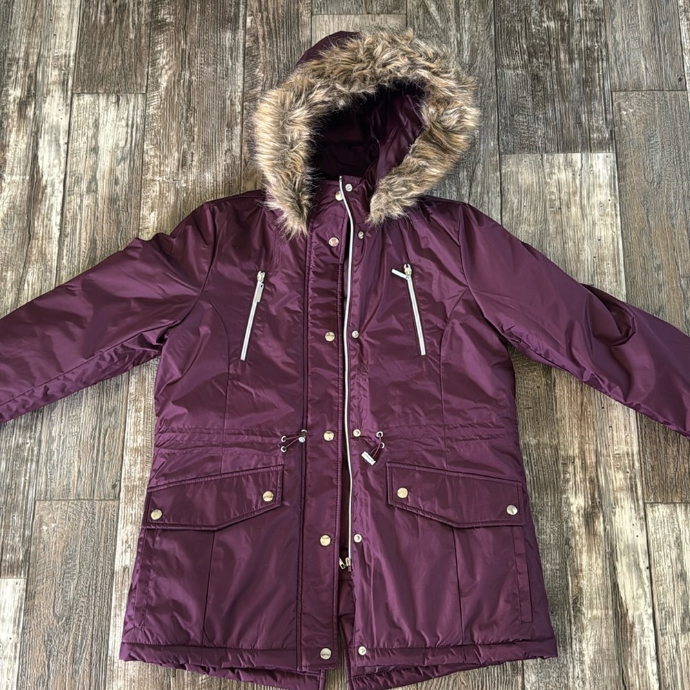 BiGCHILL WOMEN PURPLE JACKET, SIZE MEDIUM